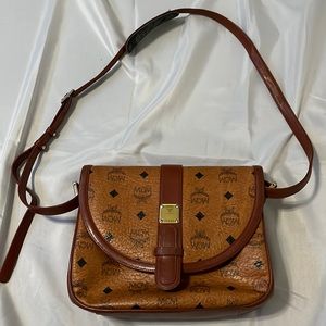 AUTHENTIC MCM FLAP CROSSBODY PURSE